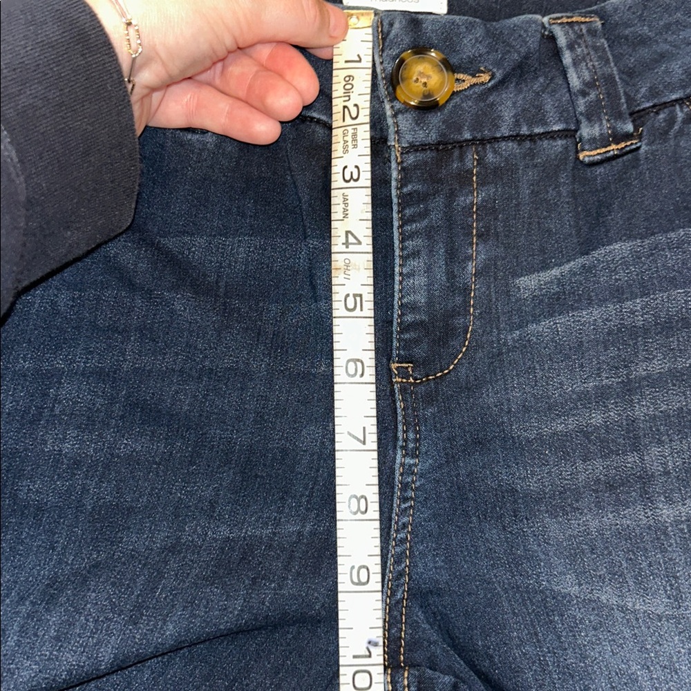Maurices Blue Ankle Cropped Jeans with Wide-Leg Design - Picture 6 of 8